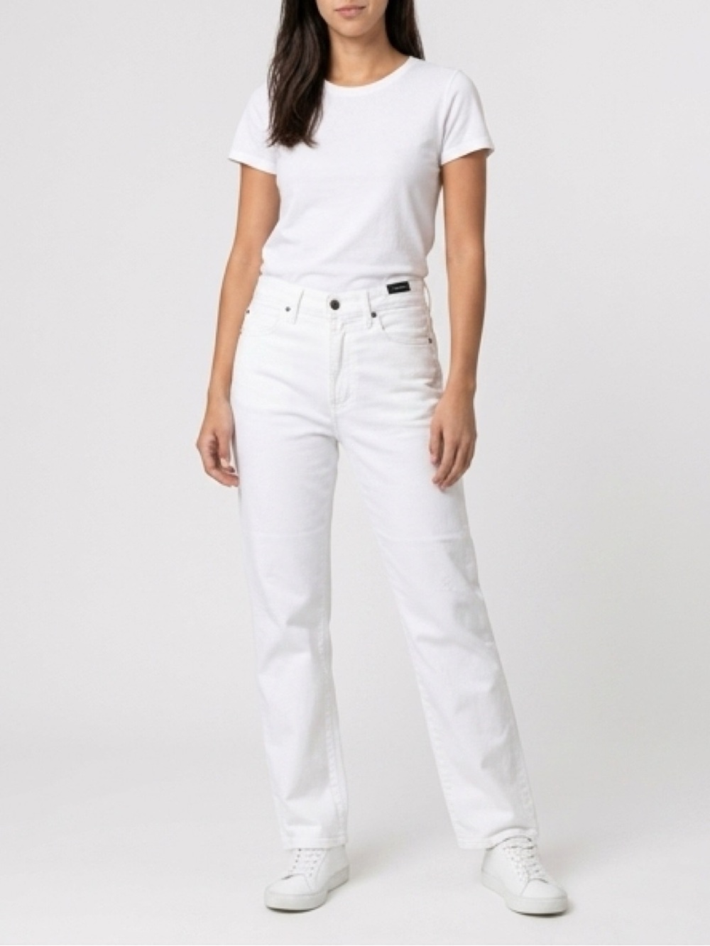 Vince Women's High-Rise Straight White Jeans